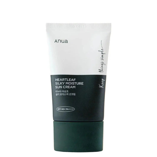 Heartleaf Silky Moisture Sun Cream - Anua
