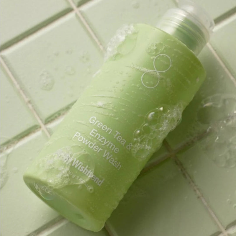 Green Tea & Enzyme Powder Wash JUMBO - By Wishtrend
