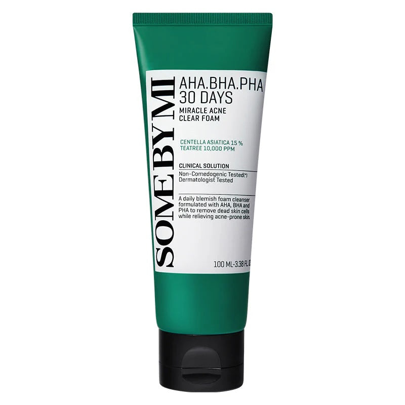 AHA,BHA,PHA 30 Days Miracle Acne Clear Foam - Some By Mi