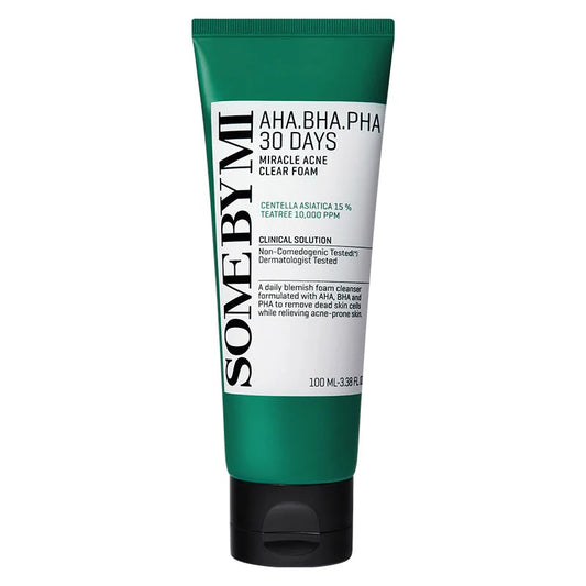 AHA,BHA,PHA 30 Days Miracle Acne Clear Foam - Some By Mi