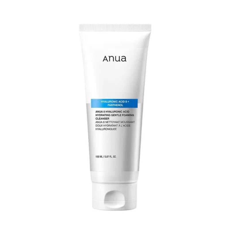 8 Hyaluronic Acid Hydrating Gentle Foaming Cleanser - ANUA