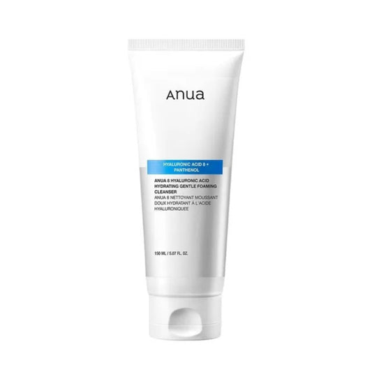 8 Hyaluronic Acid Hydrating Gentle Foaming Cleanser - ANUA