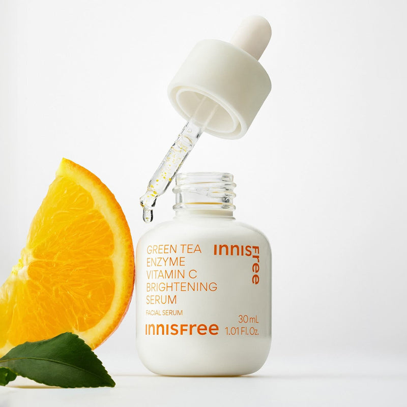 Vitamin C Green Tea Enzyme Brightening Serum - Innisfree